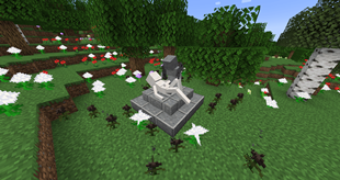 Faded Statue