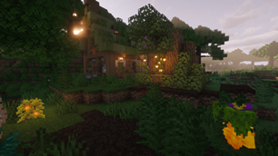 Leaf Villager leaf house_Monsters and Girls mandrake stump.png