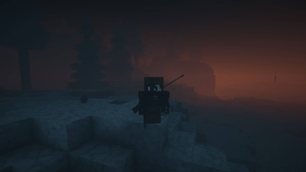 Spooky sunset