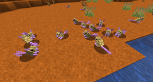 Colony of Hopping Mice