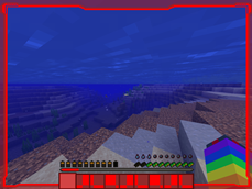leaking in water