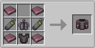 Netherite Space Suit Recipe