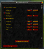 wowbnb favorite houses menu