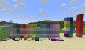 Dyed Blocks
