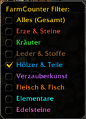 Filter Menu
