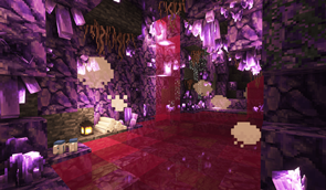 Glowing Crystal Bath