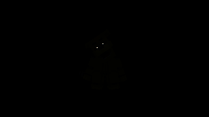 DARK ROOM WITH EYES