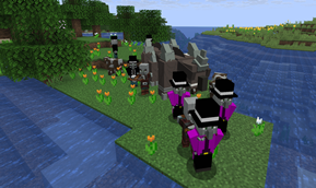 An oncoming raid