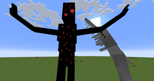 Giant With Red Dots And Bird Watcher