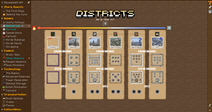 Questbook Districts