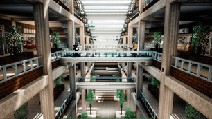 Retail District Plaza