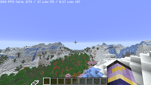 FPS with max render distance