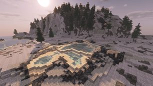 Custom biome by Terralith data pack.