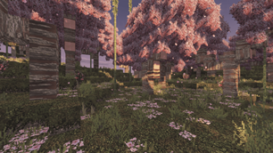 Cherry groove biome.
