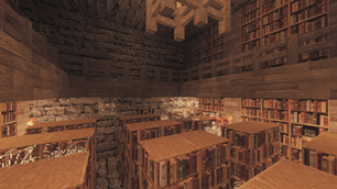 Library in Stronghold structury.