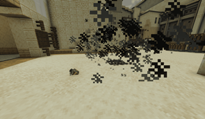 HE grenade explosion