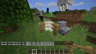 Fence with (clamped) collision overlay