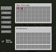 Storage Menu