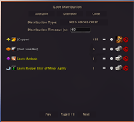 Loot Distribution