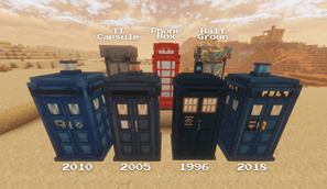 A Few Tardis Variants.png