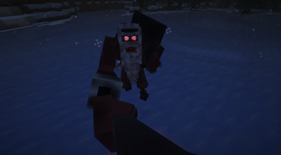 Krampus Grabbing and Sending the Player to "Hell"