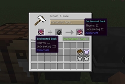 Downgrading Enchanted Books with Flint (v2.0.0+)