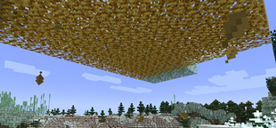 Fallen leaf particles for all leaf blocks, with coloring depending on the texture!