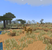 Camels in a Lush Desert Biomes O' Plenty
