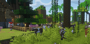 cow - pig - sheep farm