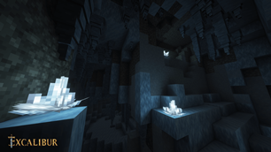 Explore The Frosted Caves