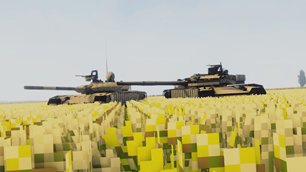 T-90M And T-80BVM