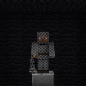 Warrior in Chainmail Armor