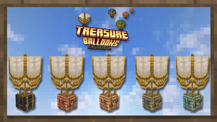 Treasure Ballons Chest Variants