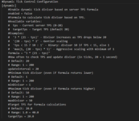 Dynamic Tick Control server toml