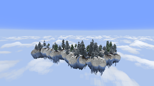 Floating Ice island