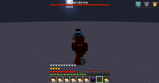 Herobrine boss fight