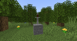 SCP-6572 sticking in stone