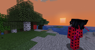 ladybug with yoyo being render