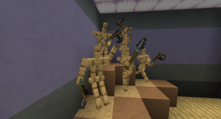 Flint armed Armor Stands