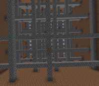 Gridlike Cobblestone Room with Ores!