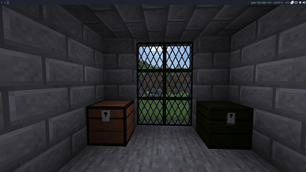 Decorative Windows and Chest