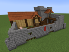 Medieval barrack