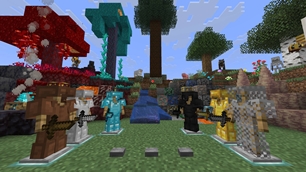 Armor, swords, ores...