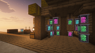 Player-Built Nitelite Jar Hut