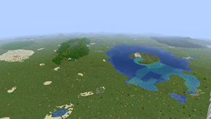 A view of the map from one corner