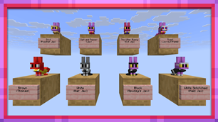 All baby rabbit variants