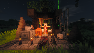 Spooky display