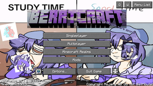 berrtcraft main menu