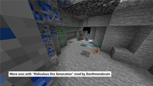 More Ore generates because of Ridiculous Ore Generation Mod