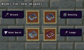 For new weapons on 1.21